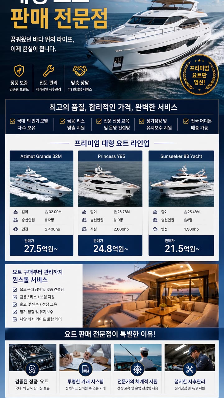 요트판매점